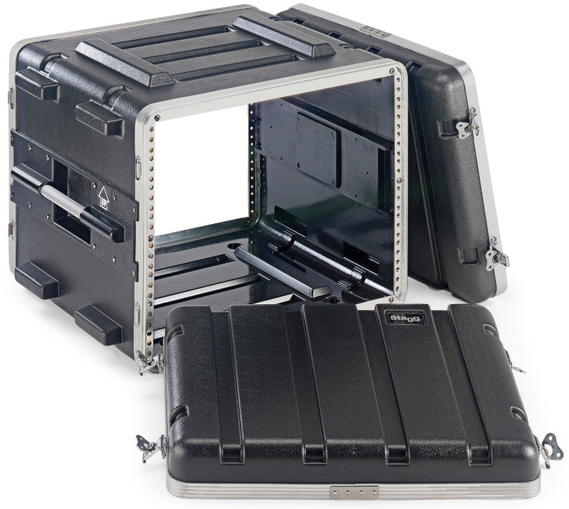 Stagg ABS case for 8-unit rack
