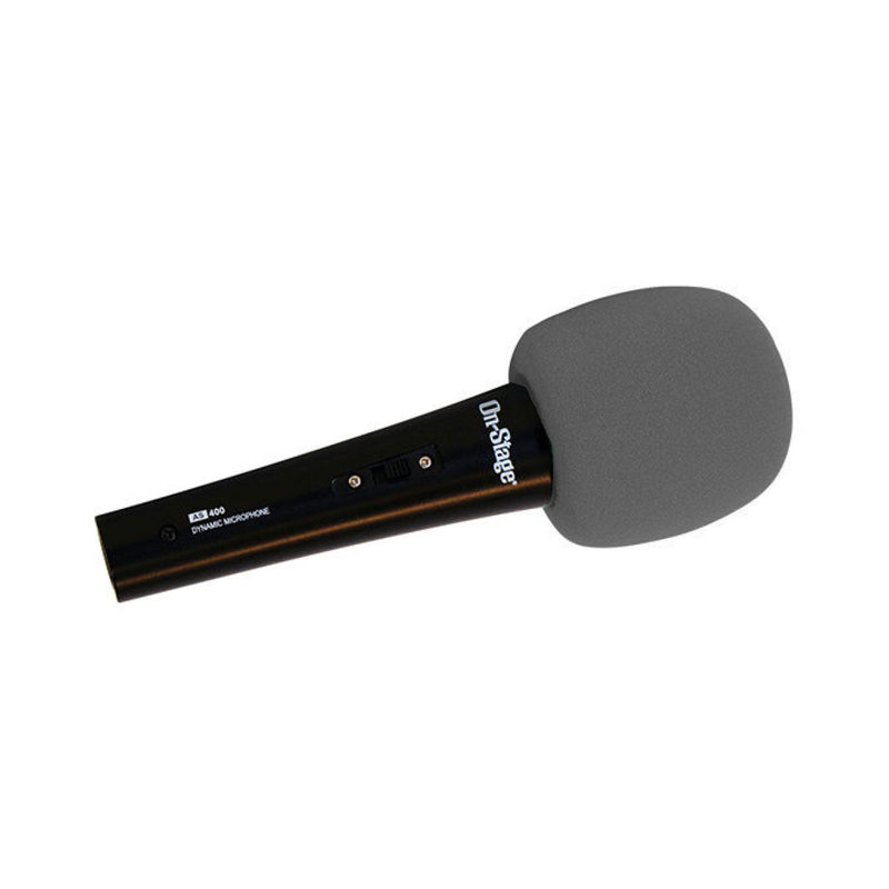 On-Stage Microphone Windscreen ~ Grey