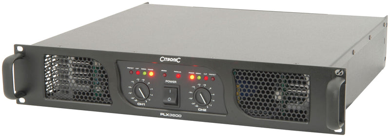 PLX3600 power amplifier, 2 x 1350W @ 4 Ohms