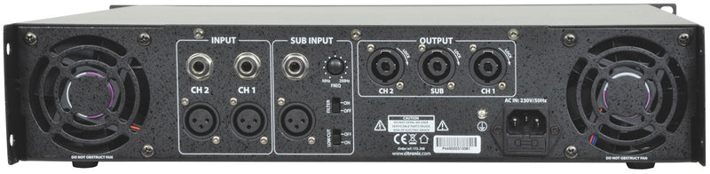 P44800 Amp 2 x 400W + 800W Sub