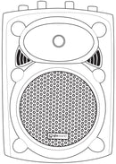 QR15PA Portable PA 15 inch