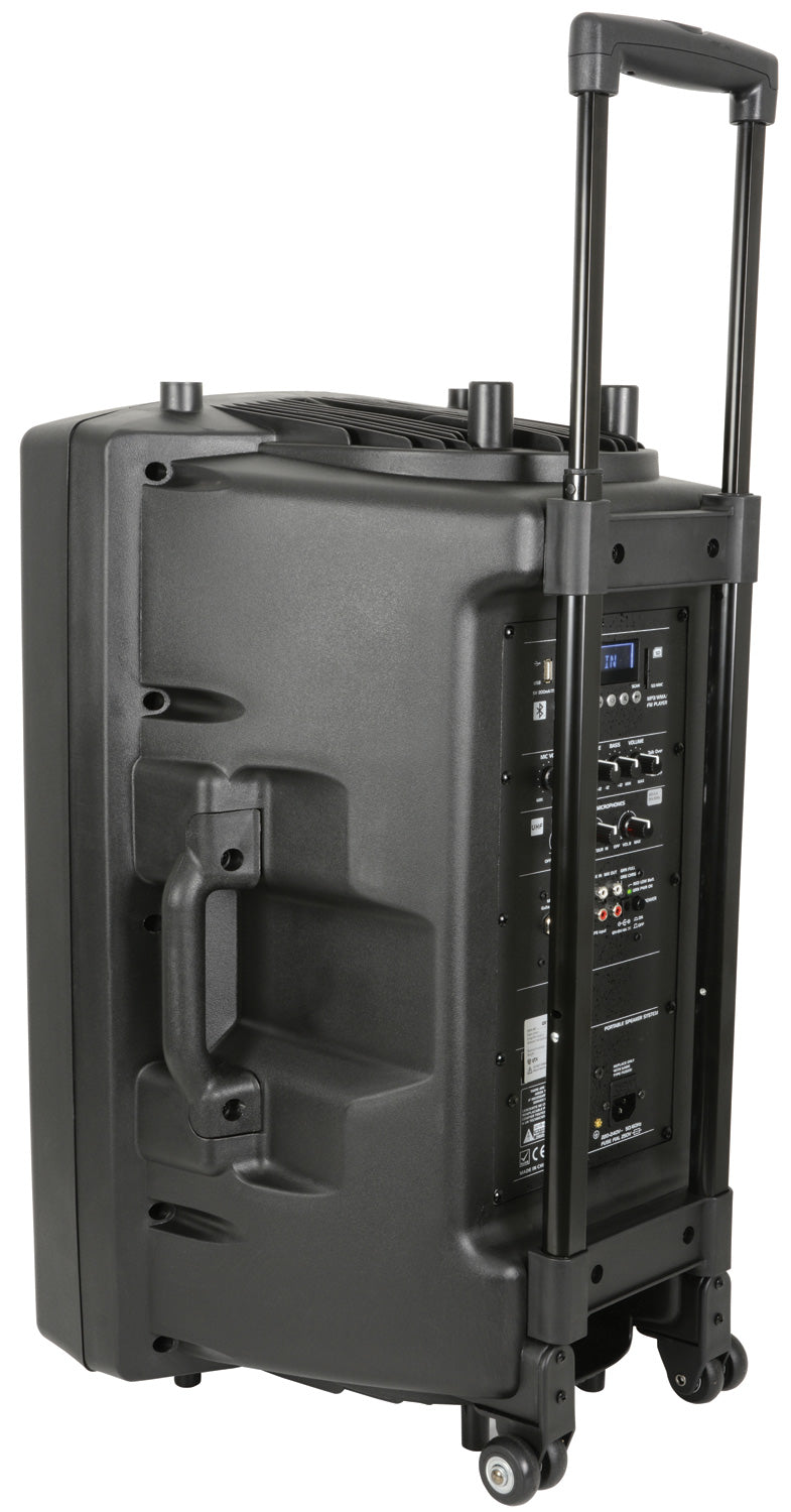 QX15PA-PLUS Portable PA UHF usb/sd/fm/bt