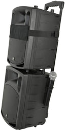 PAV8 portable PA set + 2 UHF mics, CD/DVD, USB/SD & Bluetooth