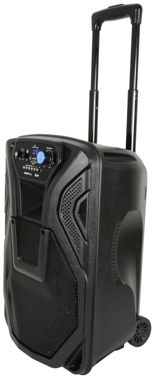Busker-10 PA + 1 x VHF mics + USB/SD/FM/BT