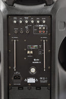 Busker-12 PA + 2 x VHF mics + USB/SD/FM/BT