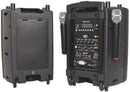 PAV10 portable PA set + 2 UHF mics, CD/DVD, USB/SD & Bluetooth