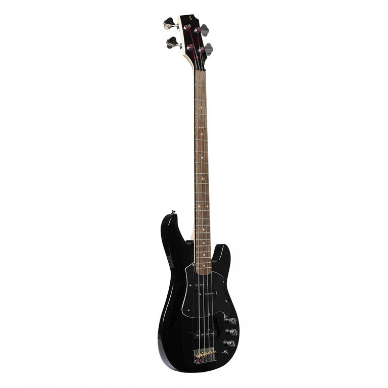 Stagg - Electric bass guitar, Silveray series, "P" model - Black