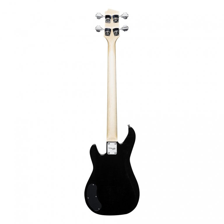 Stagg - Electric bass guitar, Silveray series, "P" model - Black