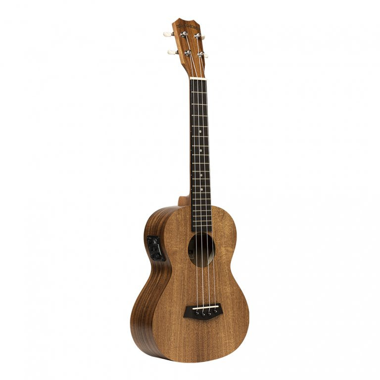 Islander Electro-acoustic traditional tenor ukulele with flamed acacia top