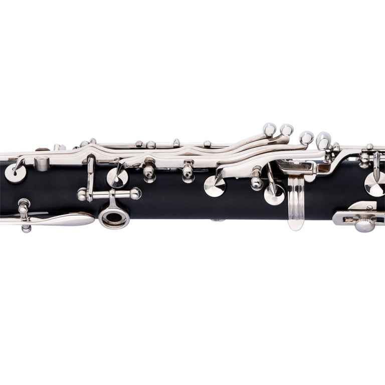 Stagg Bb Clarinet, ABS body, Boehm system, Nickel plated