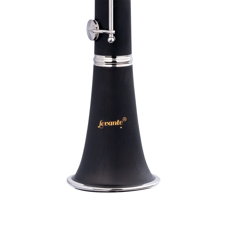Stagg Bb Clarinet, ABS body, Boehm system, Nickel plated