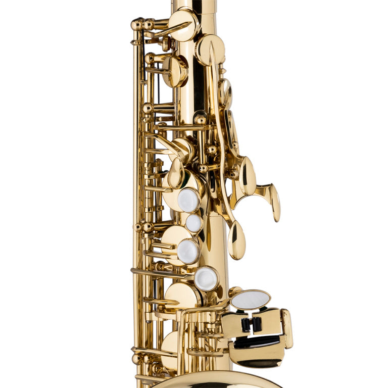 Stagg Eb Alto Saxophone, in form case - clear lacquered