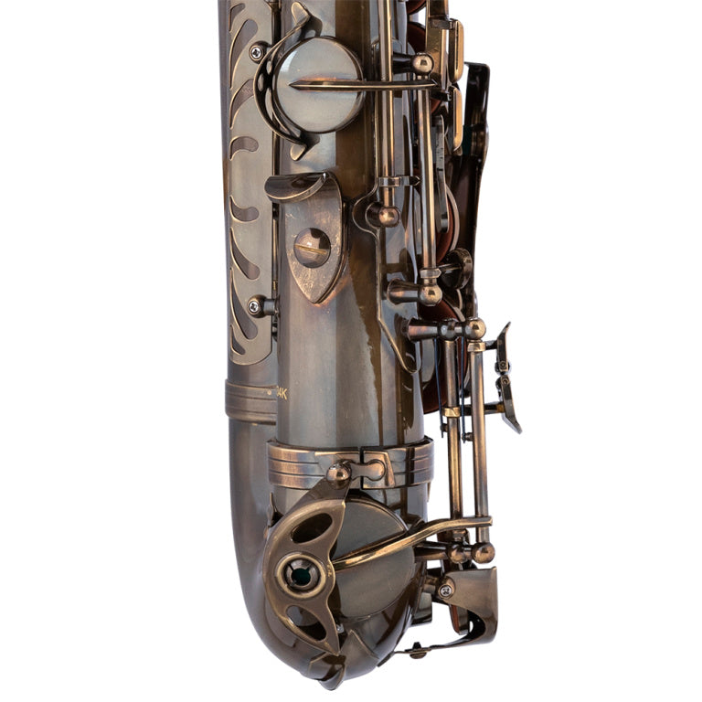 Stagg Eb Alto Saxophone, in soft case - Vintage Lacquered