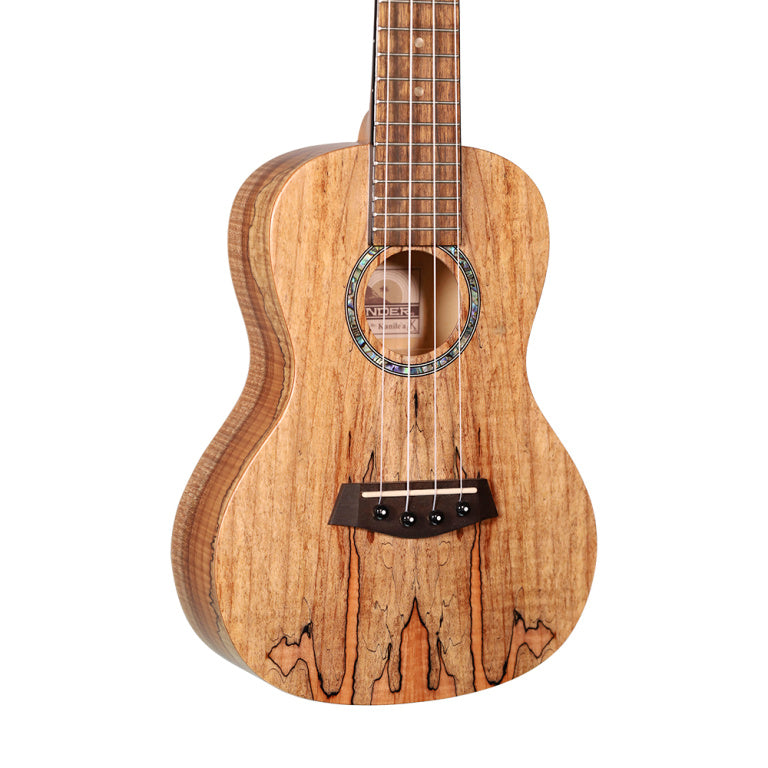 Islander Traditional concert ukulele with spalted maple top