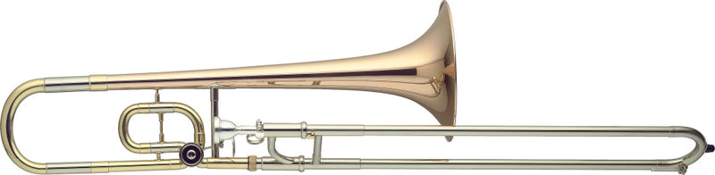 Stagg Bb/C Junior Trombone, shorter slide - clear lacquered