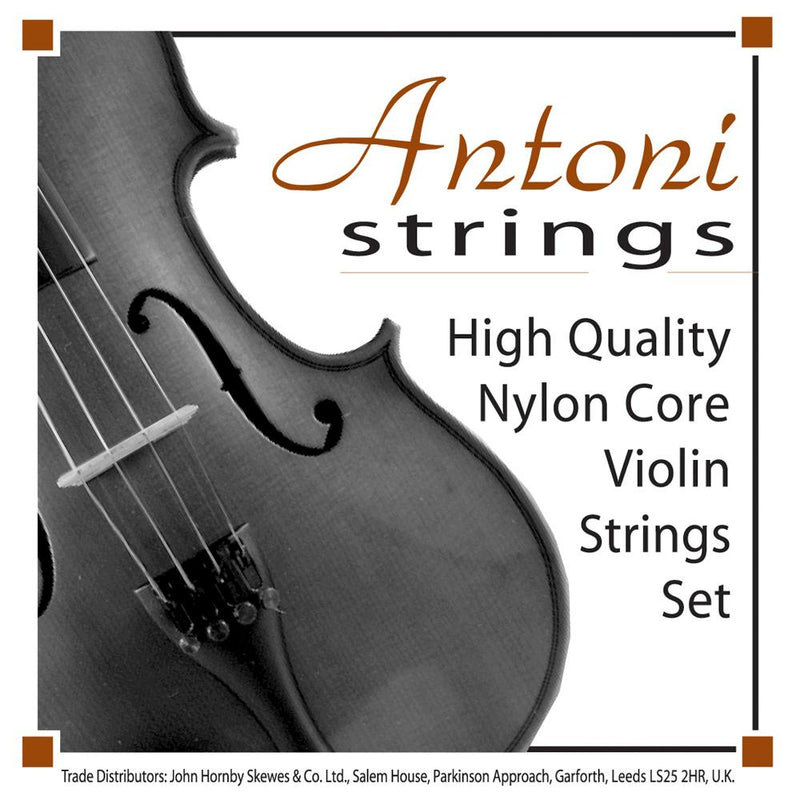 Antoni,Violin String Set ~ 1/2 & 1/4 Size
