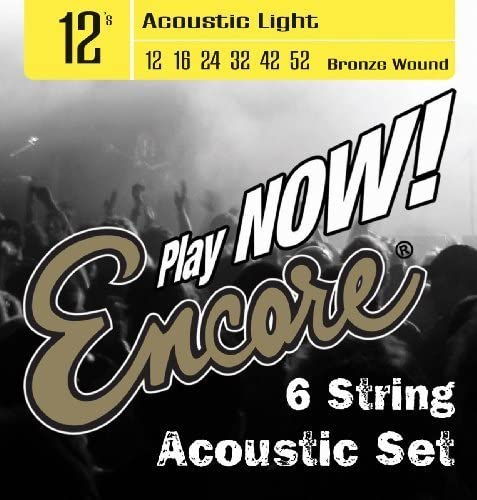 Encore EWS12 Lite Western Guitar String Set