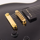 Vintage V100P Reissued Electric Guitar W/W90 Pickups ~ Gloss Black