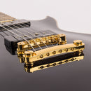 Vintage V100P Reissued Electric Guitar W/W90 Pickups ~ Gloss Black
