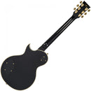 Vintage V100P Reissued Electric Guitar W/W90 Pickups ~ Gloss Black