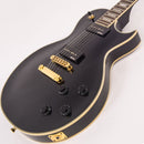 Vintage V100P Reissued Electric Guitar W/W90 Pickups ~ Gloss Black