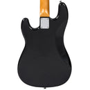 Vintage V40 Coaster Series Bass Guitar Pack ~ Gloss Black