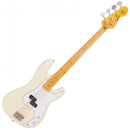 Vintage V4 Reissued Maple Fingerboard Bass ~ Vintage White