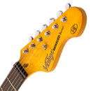 Vintage V6 Reissued Electric Guitar ~ Boulevard Black