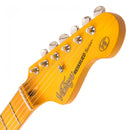 Vintage V6M Reissued Electric Guitar ~ Firenza Red