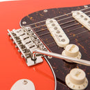 Vintage V6M Reissued Electric Guitar ~ Firenza Red