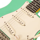 Vintage V6 Icon Electric Guitar ~ Distressed Ventura Green