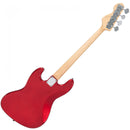 Vintage VJ74 Reissued Bass Guitar ~ Candy Apple Red