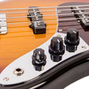 Vintage VJ74 Reissued Bass ~ Sunset Sunburst