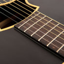 Vintage 'RAVEN' PAUL BRETT Electro-Acoustic Guitar ~ Satin Black