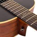 Vintage 'RAVEN' PAUL BRETT Electro-Acoustic Guitar ~ Satin Black