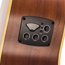 Vintage 'RAVEN' PAUL BRETT Electro-Acoustic Guitar ~ Satin Black