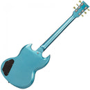 Vintage VS6 Reissued ~ Vibrola Tailpiece ~ Gun Hill Blue