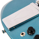 Vintage VS6 Reissued ~ Vibrola Tailpiece ~ Gun Hill Blue