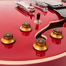 Vintage VSA500 Reissued 12-String Semi Acoustic Guitar ~ Cherry Red