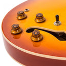 Vintage VSA500 Reissued Semi Acoustic Guitar ~ Honeyburst