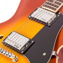 Vintage VSA500 Reissued Semi Acoustic Guitar ~ Honeyburst