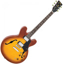 Vintage VSA500 Reissued Semi Acoustic Guitar ~ Honeyburst