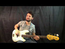 Vintage V4 Reissued Bass ~ Vintage White