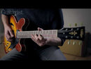 Vintage VSA500 Reissued Semi Acoustic Guitar ~ Honeyburst