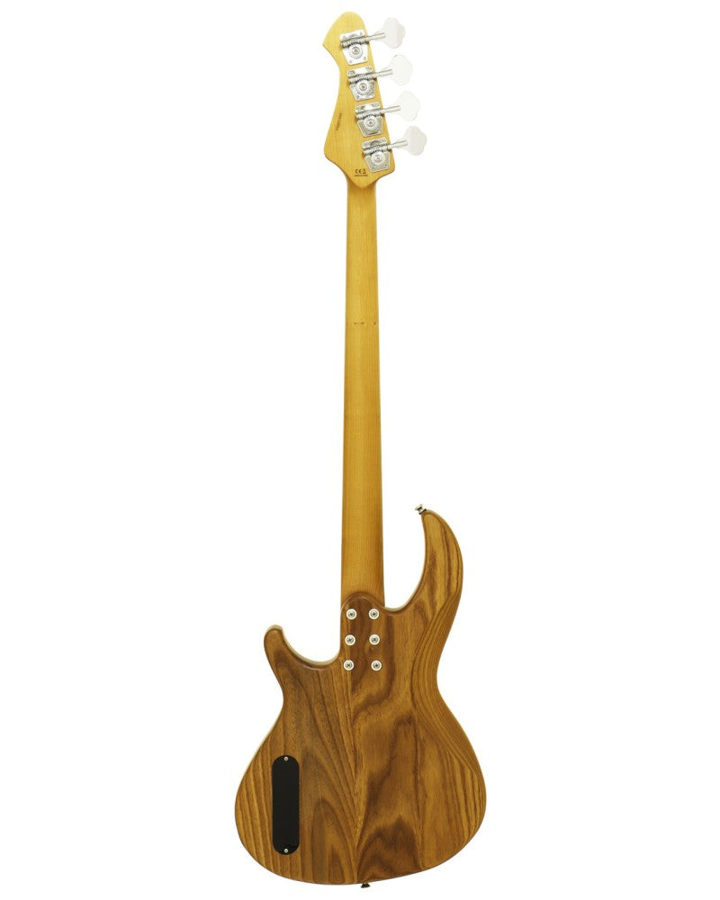 Aria Bass Guitar - 313 DR Detroit - Open-Pore Natural