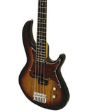 Aria Bass Guitar - 313 DR Detroit - Open-Pore Sunburst