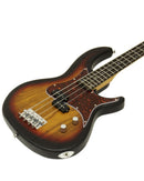 Aria Bass Guitar - 313 DR Detroit - Open-Pore Sunburst