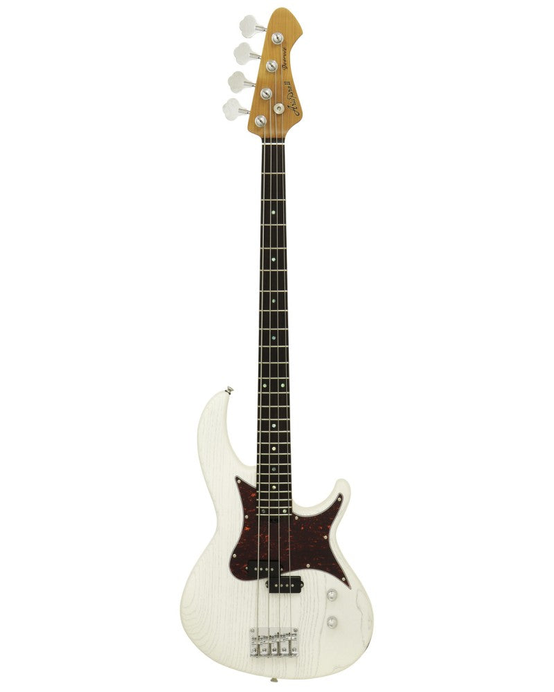 Aria Bass Guitar - 313 DR Detroit - Open-Pore White