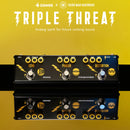 Donner Triple Threat Guitar Effects Pedal