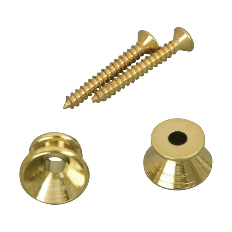 D'Andrea Strap Buttons ~ Brass